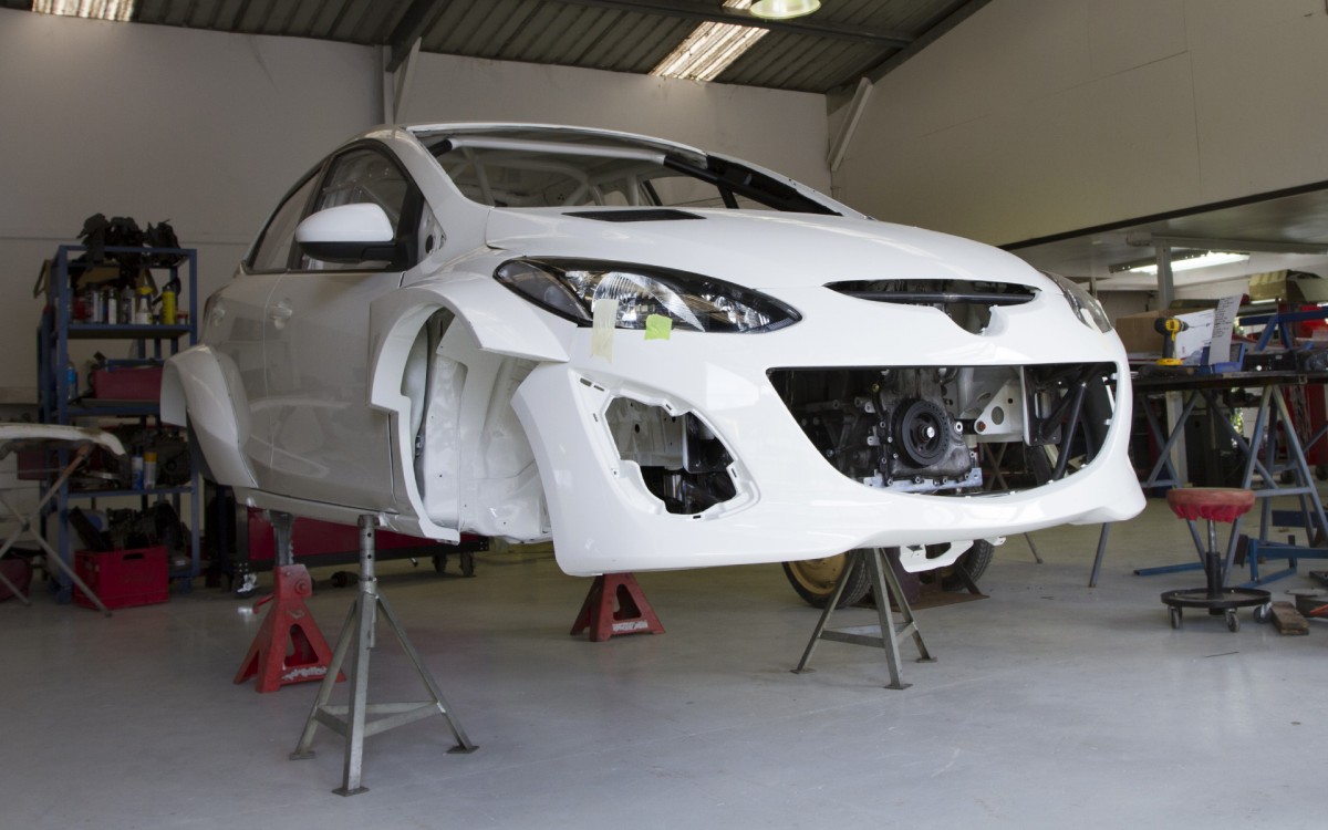 A Little Mazda On A Turbo 4WD Rally Mission