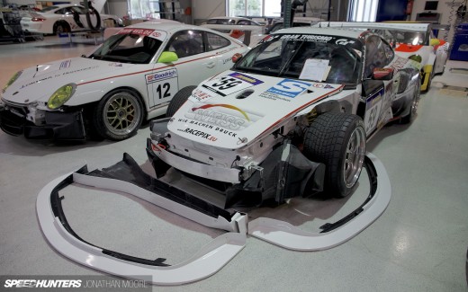 Manthey Racing headquarters on the Gewerbe Park at the Nürburgring Nordschleife,&nbsp;Germany