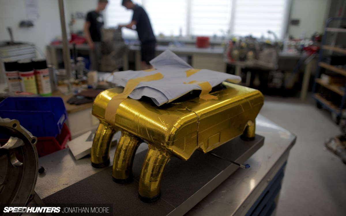 Manthey Racing headquarters on the Gewerbe Park at the Nürburgring Nordschleife, Germany