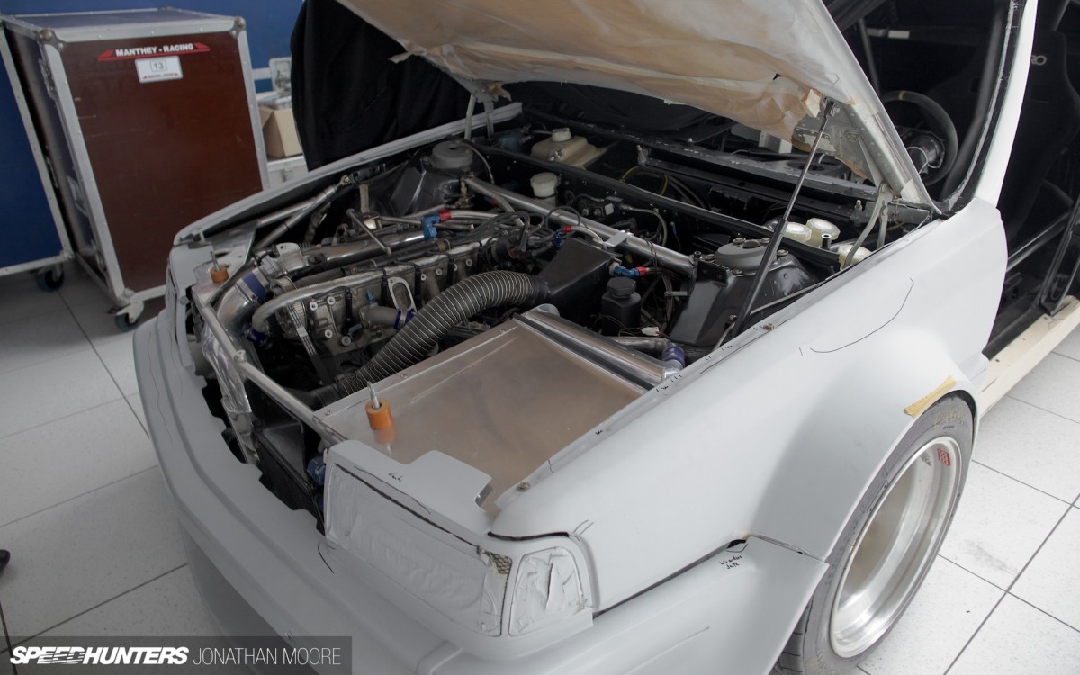 Manthey Racing headquarters on the Gewerbe Park at the Nürburgring Nordschleife, Germany