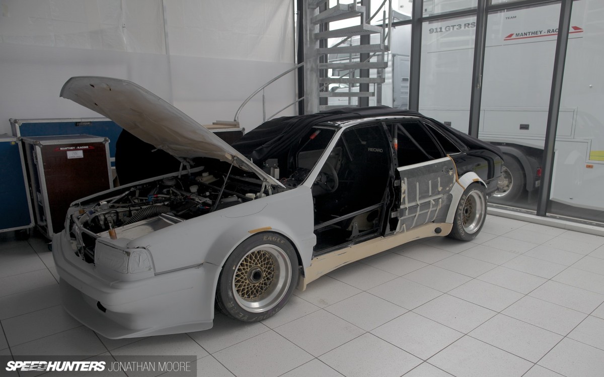 Manthey Racing headquarters on the Gewerbe Park at the Nürburgring Nordschleife, Germany