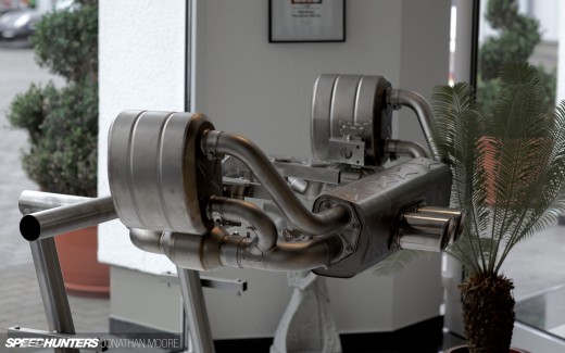 Manthey Racing headquarters on the Gewerbe Park at the Nürburgring Nordschleife,&nbsp;Germany