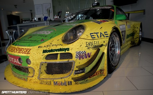 Manthey Racing headquarters on the Gewerbe Park at the Nürburgring Nordschleife,&nbsp;Germany