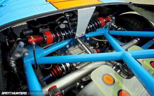 The workshop of specialist Porsche tuners 9FF