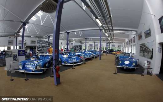 Musée Matra, the museum dedicated to the racing and road car output of French automobile company Matra (Mécanique-Aviation-TRAction)