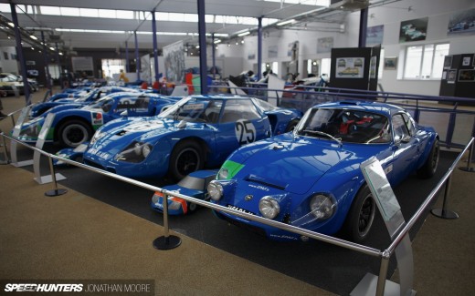 Musée Matra, the museum dedicated to the racing and road car output of French automobile company Matra (Mécanique-Aviation-TRAction)