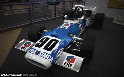 Musée Matra, the museum dedicated to the racing and road car output of French automobile company Matra (Mécanique-Aviation-TRAction)