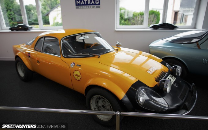 Musée Matra, the museum dedicated to the racing and road car output of French automobile company Matra (Mécanique-Aviation-TRAction)