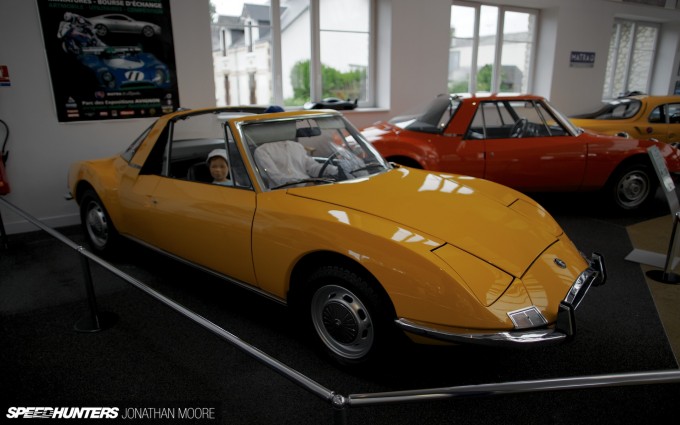 Musée Matra, the museum dedicated to the racing and road car output of French automobile company Matra (Mécanique-Aviation-TRAction)