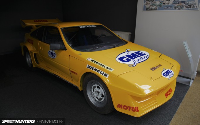 Musée Matra, the museum dedicated to the racing and road car output of French automobile company Matra (Mécanique-Aviation-TRAction)