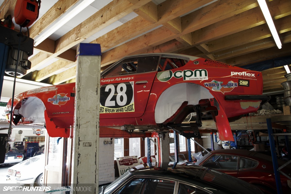 Fourways Engineering, classic sportscar restoration and servicing, specialising in Datsun/Nissan S30s, based in Sevenoaks in the United Kingdom