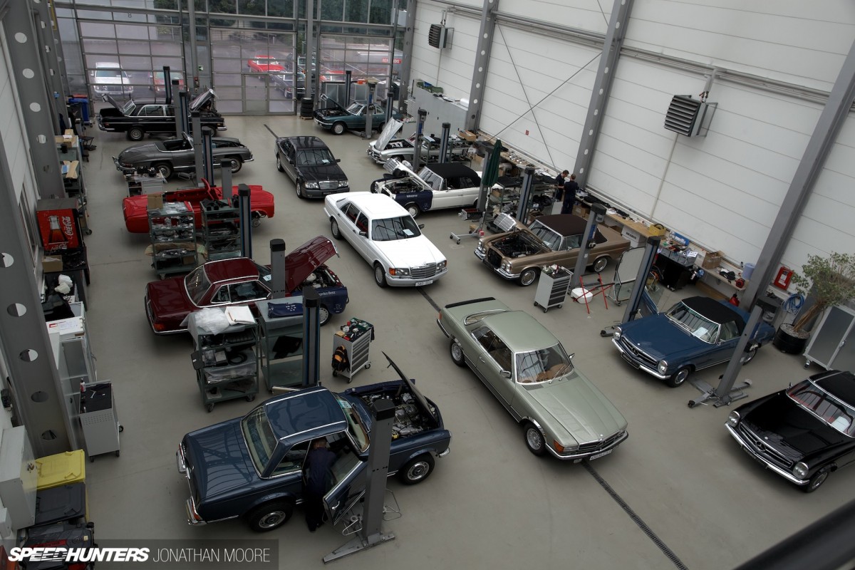 The headquarters and manufacturing facilities of Brabus, specialist tuners of high performance Mercedes-Benz cars