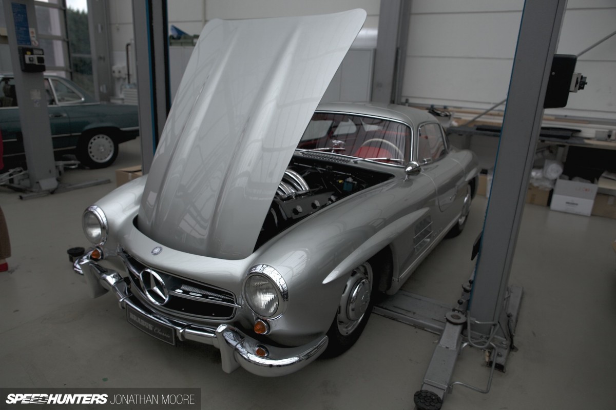 The headquarters and manufacturing facilities of Brabus, specialist tuners of high performance Mercedes-Benz cars