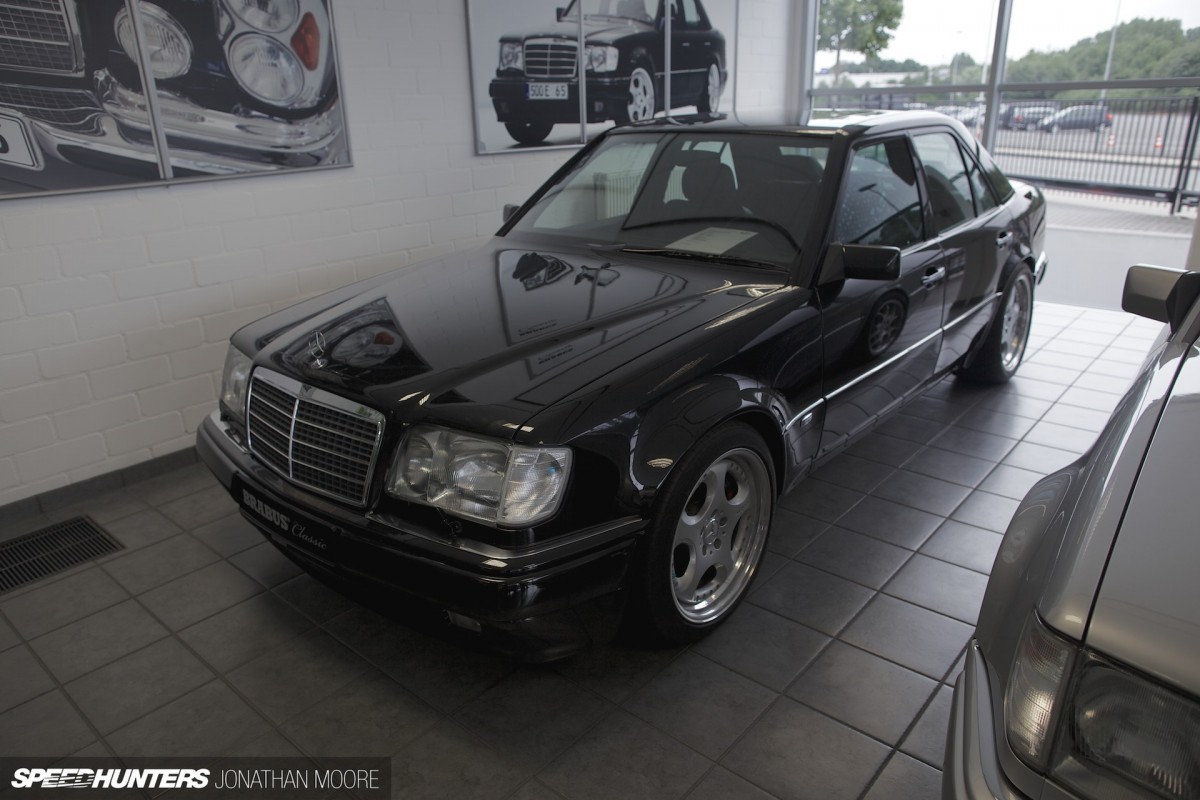 The headquarters and manufacturing facilities of Brabus, specialist tuners of high performance Mercedes-Benz cars