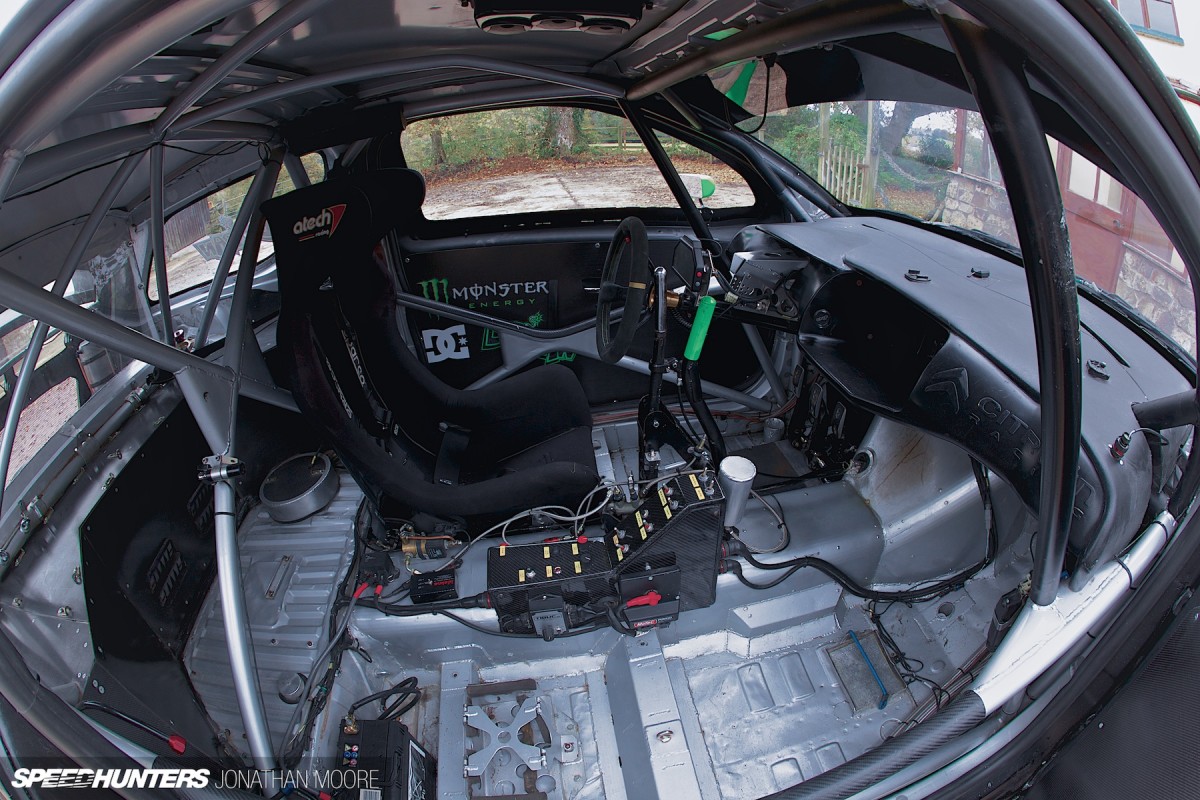 Liam Doran's Citroën DS3 rallycross Supercar shoot