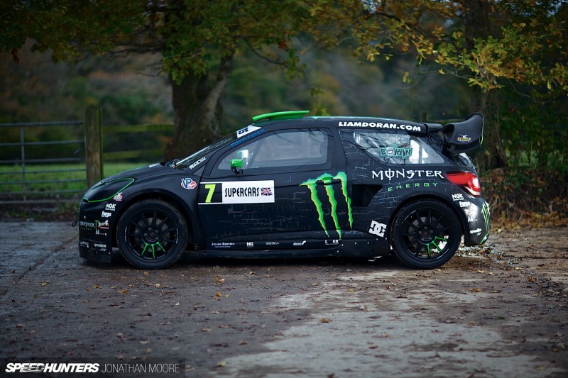 Liam Doran’s Citroën DS3 rallycross Supercar&nbsp;shoot