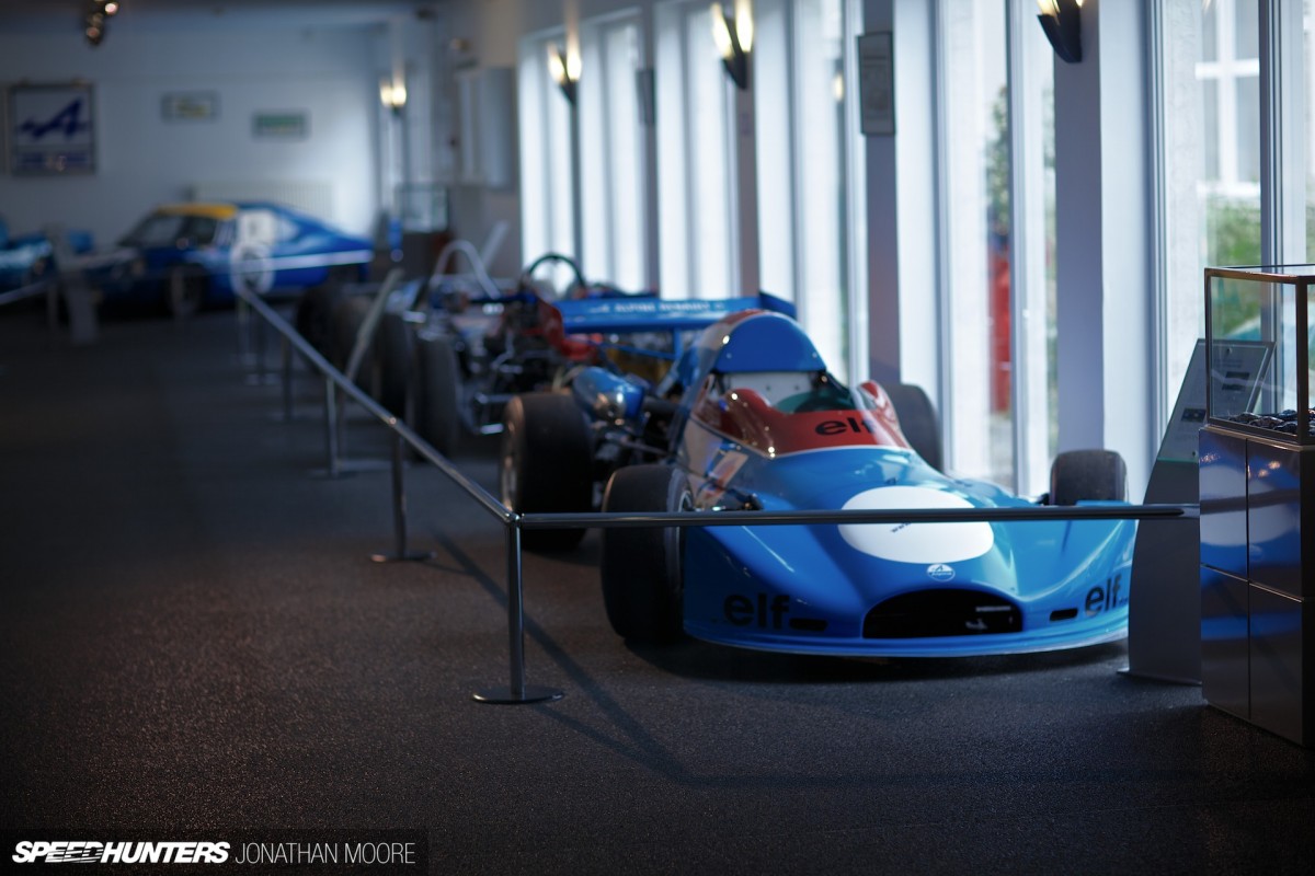 Musée Matra, the museum dedicated to the racing and road car output of French automobile company Matra (Mécanique-Aviation-TRAction)