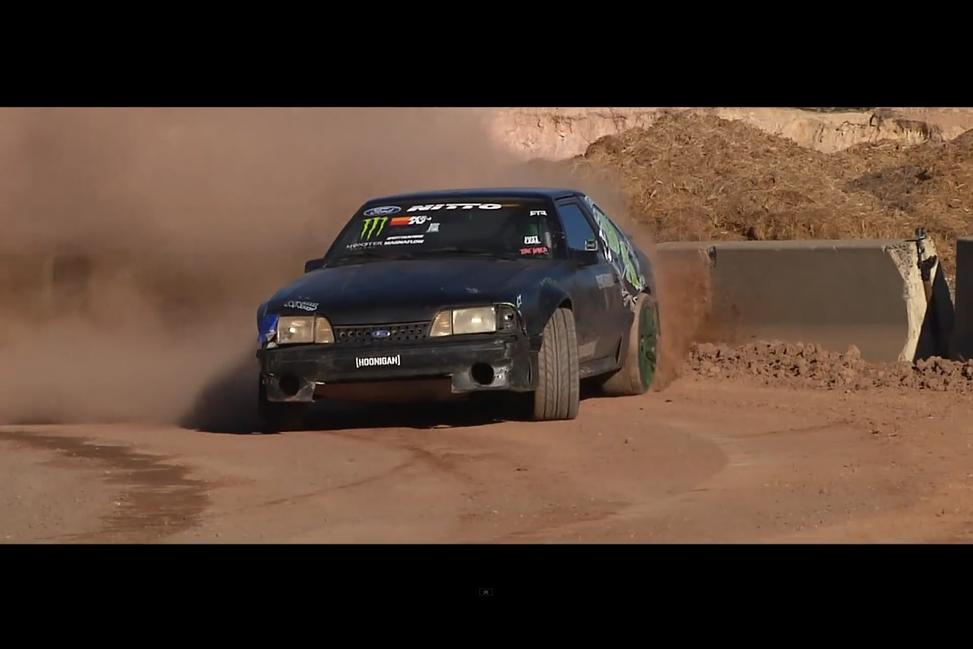 Vaughn Gittin Jr. Gets Nuts In His Backyard