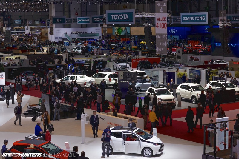 The 84th International Motor Show at Palexpo, Geneva, Switzerland, 3-6 March&nbsp;2014