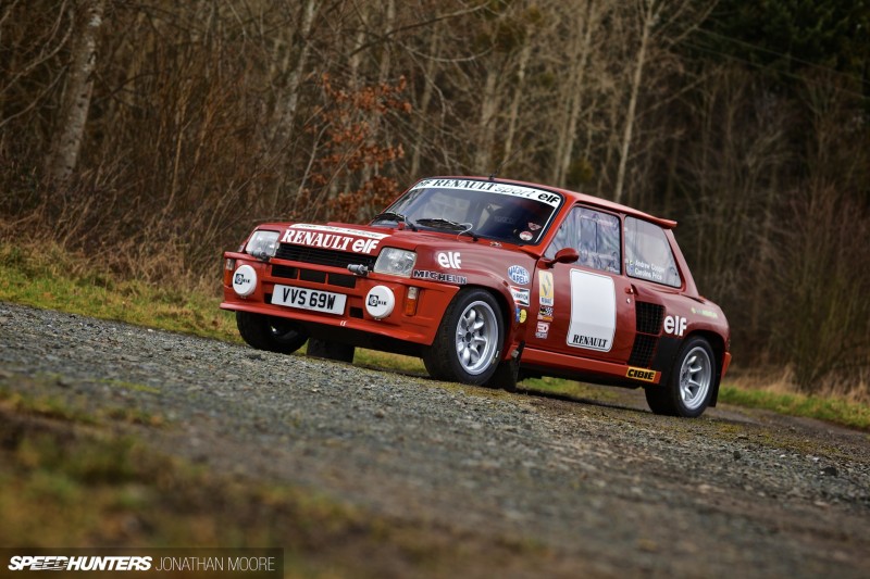 Andrew Cooper’s Renault 5 Turbo, prepared by John Price&nbsp;Racing
