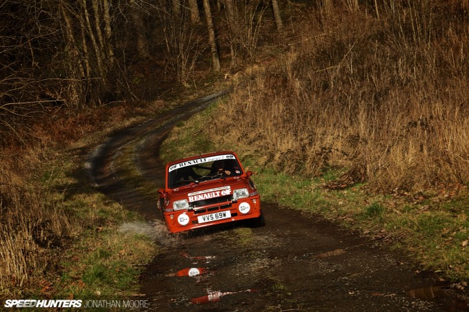 Andrew Cooper's Renault 5 Turbo, prepared by John Price Racing