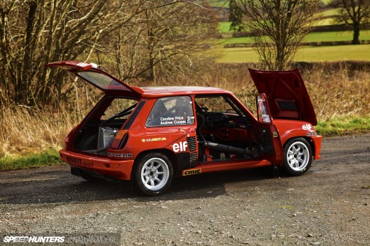 Andrew Cooper’s Renault 5 Turbo, prepared by John Price&nbsp;Racing