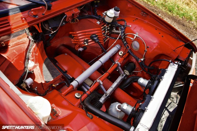 Andrew Cooper's Renault 5 Turbo, prepared by John Price Racing