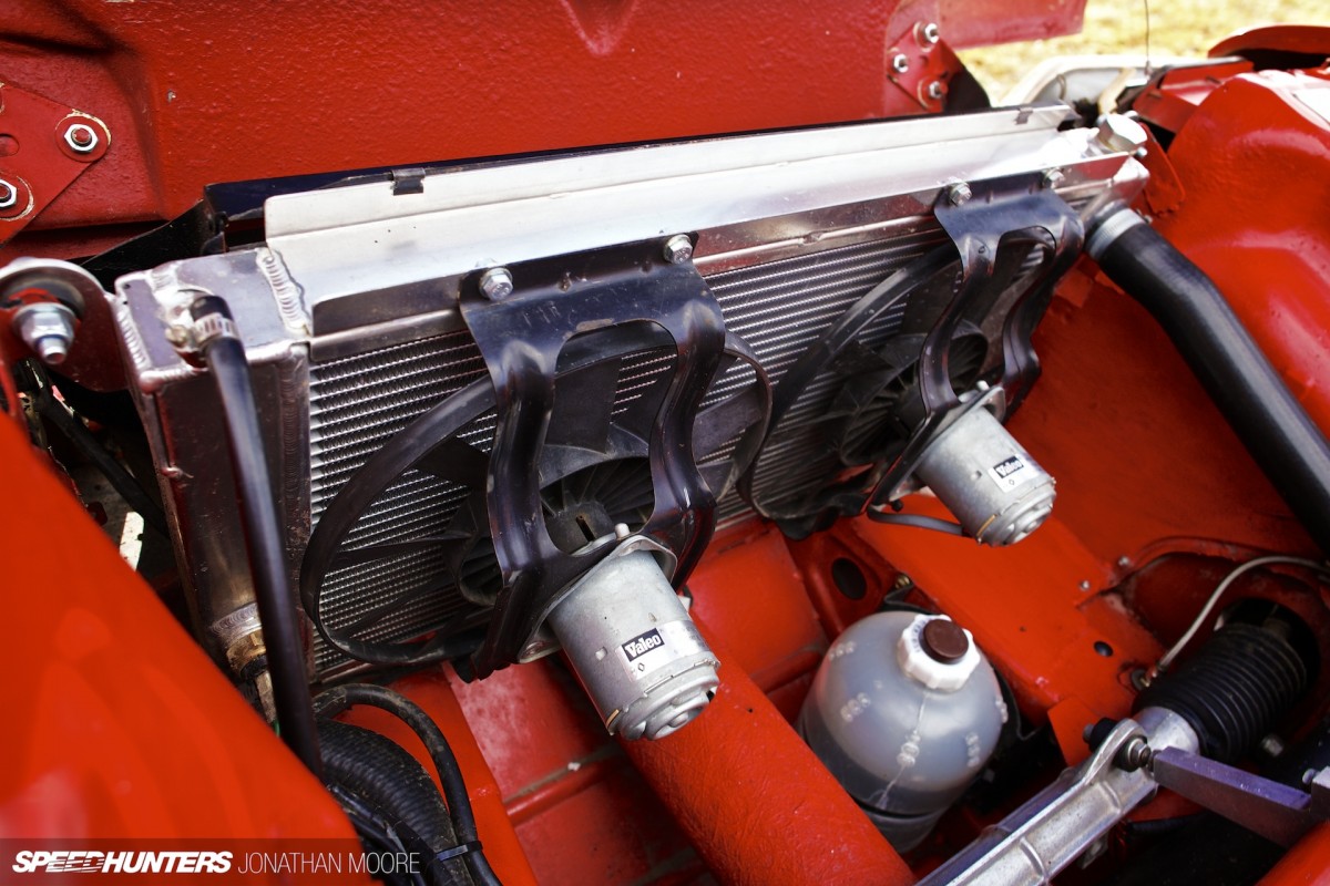 Andrew Cooper's Renault 5 Turbo, prepared by John Price Racing
