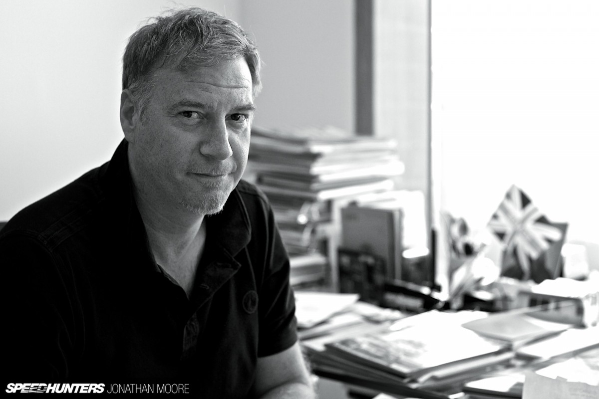 Marek Reichman, Aston Martin's Director Of Design, at the company's headquarters in Gaydon