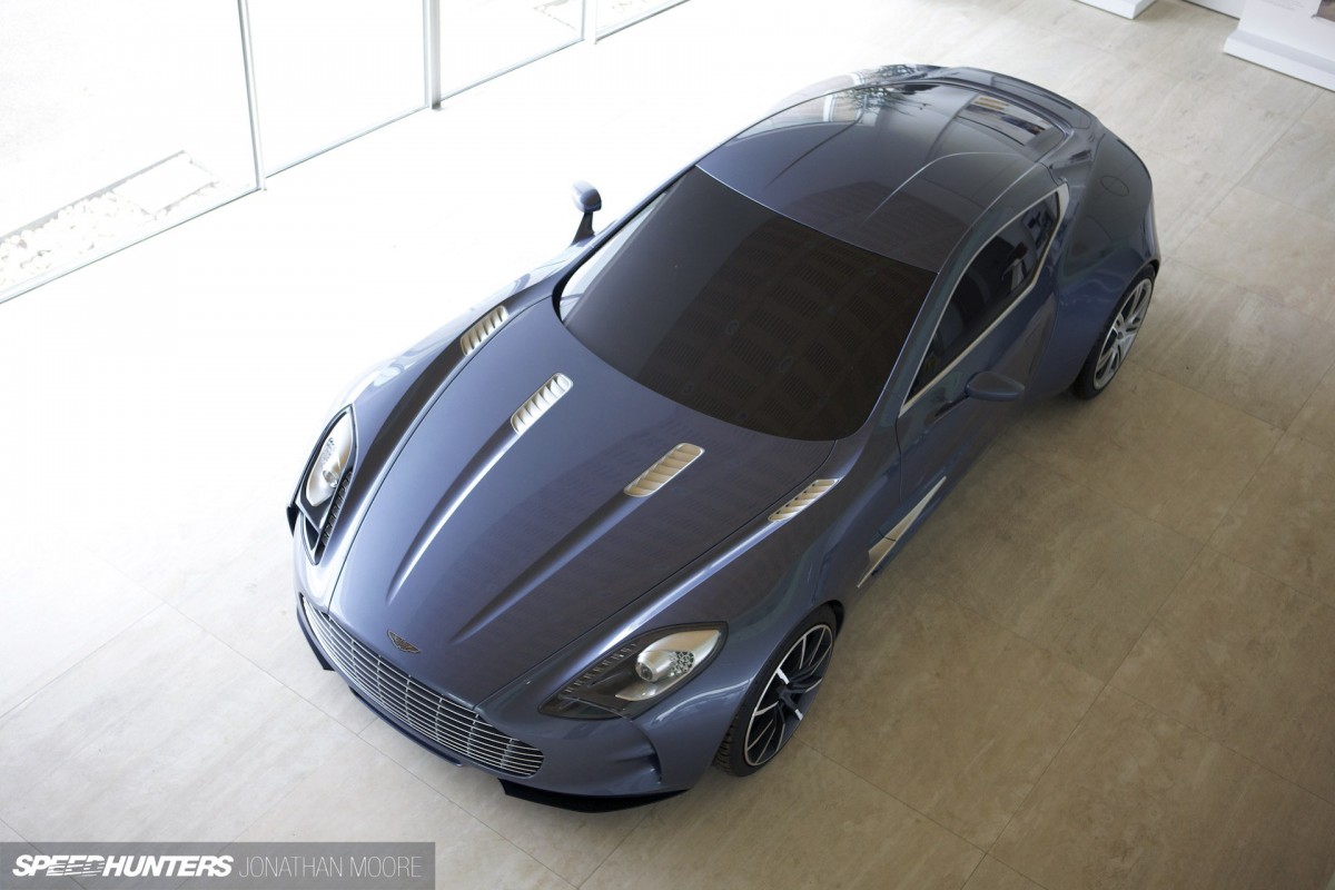 The Aston Martin headquarters and production line at Gaydon in the UK