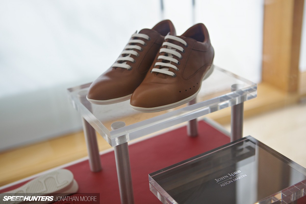 The Aston Martin headquarters and production line at Gaydon in the UK