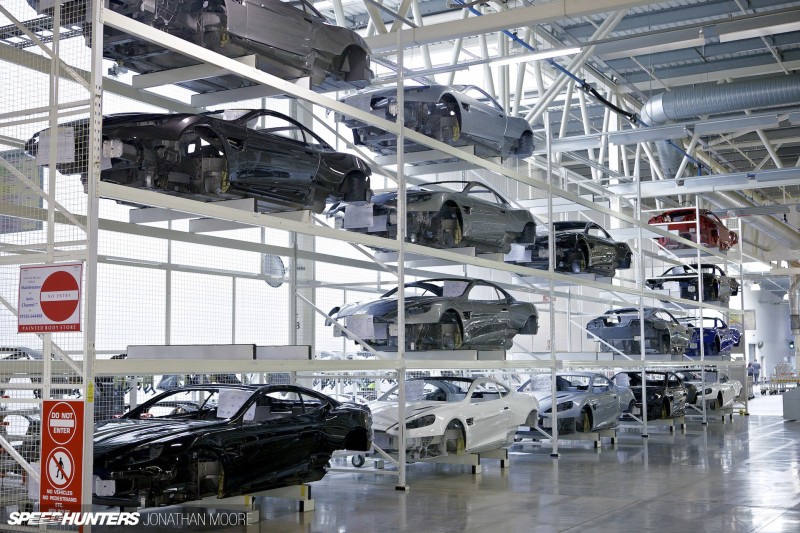 The Aston Martin headquarters and production line at Gaydon in the&nbsp;UK