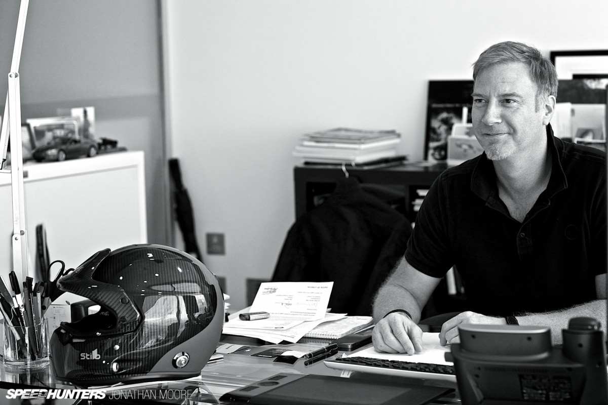 Marek Reichman, Aston Martin's Director Of Design, at the company's headquarters in Gaydon