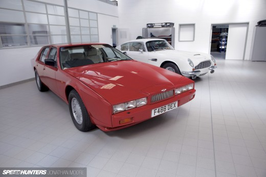The Aston Martin Heritage Works facility in Newport&nbsp;Pagnell