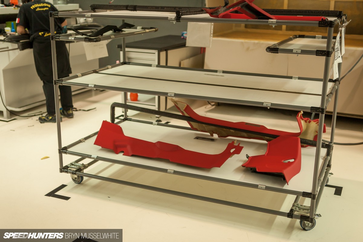 Lamborghini Factory Italy Aventador production line-13