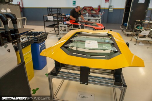 Lamborghini Factory Italy Aventador production line-26