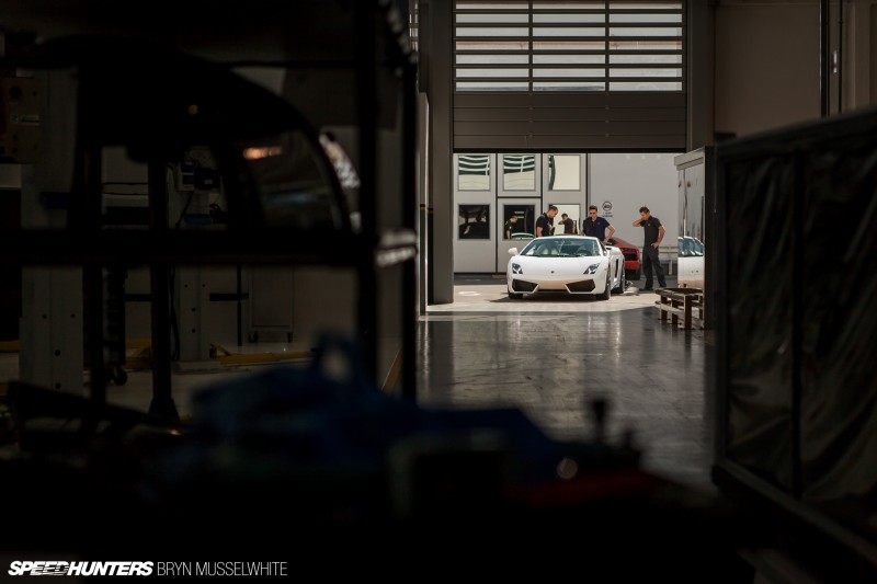 Lamborghini Factory Italy Aventador production line-32
