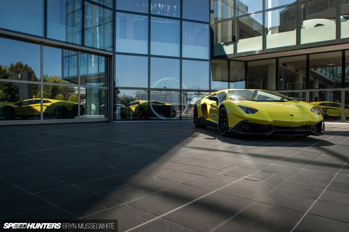 Lamborghini Factory Italy Aventador production line-39