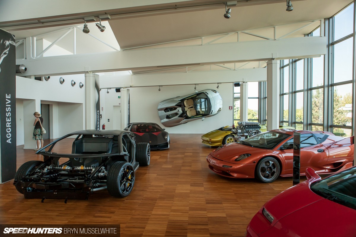Lamborghini Factory Italy Aventador production line-43