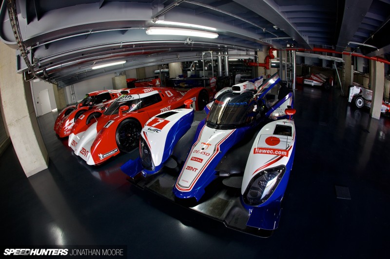 The Toyota Motorsports Group museum at their headquarters in Cologne, located in one of the wind tunnel buildings from their Formula 1&nbsp;programme