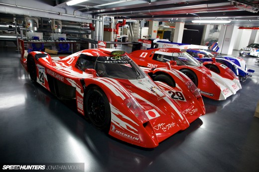 The Toyota Motorsports Group museum at their headquarters in Cologne, located in one of the wind tunnel buildings from their Formula 1&nbsp;programme
