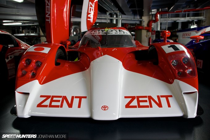 The Toyota Motorsports Group museum at their headquarters in Cologne, located in one of the wind tunnel buildings from their Formula 1 programme