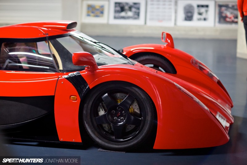 The Toyota Motorsports Group museum at their headquarters in Cologne, located in one of the wind tunnel buildings from their Formula 1&nbsp;programme