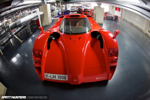 The Toyota Motorsports Group museum at their headquarters in Cologne, located in one of the wind tunnel buildings from their Formula 1&nbsp;programme
