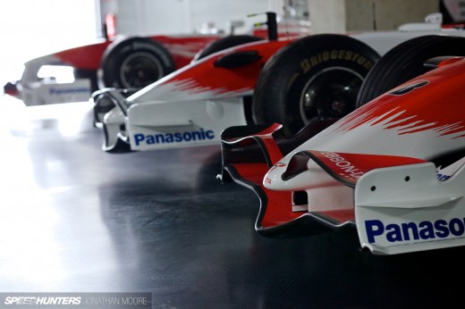 The Toyota Motorsports Group museum at their headquarters in Cologne, located in one of the wind tunnel buildings from their Formula 1&nbsp;programme