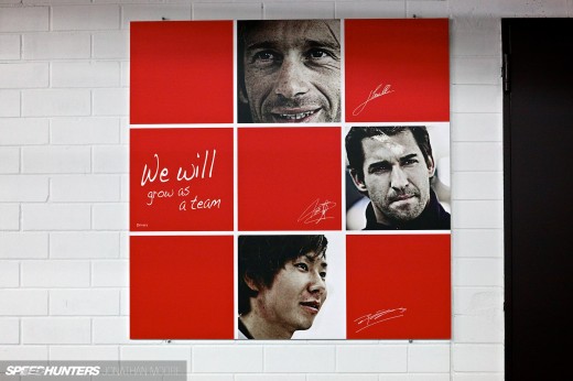 The Toyota Motorsports Group museum at their headquarters in Cologne, located in one of the wind tunnel buildings from their Formula 1&nbsp;programme
