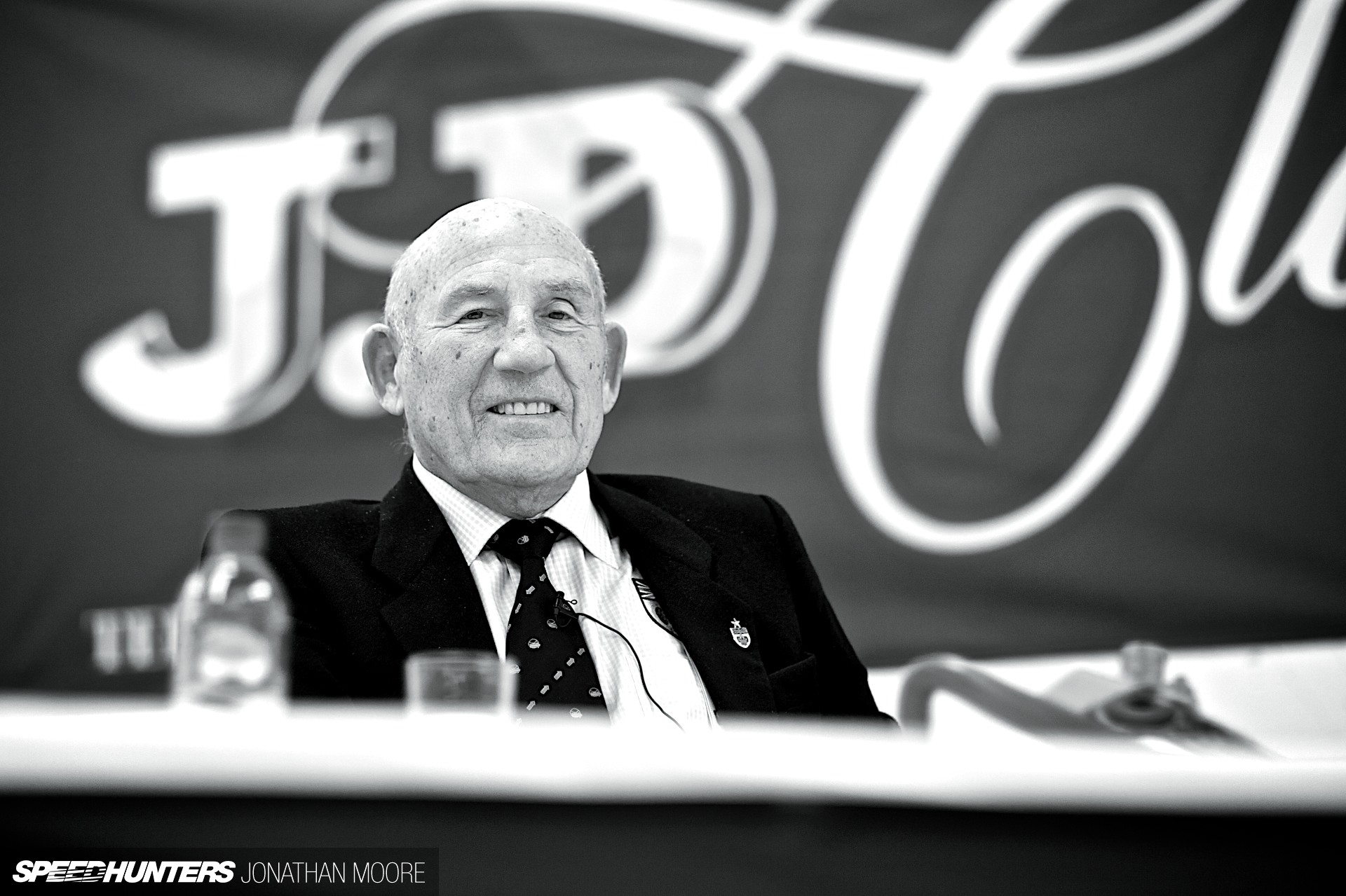 Breakfast with Sir Stirling Moss, held at JD Classics in Maldon, Essex