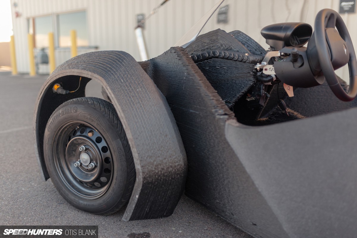 Local Motors Strati 3d Printed Car 2014 Otis Blank 038