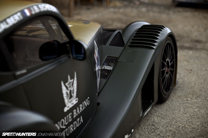 Photo shoot of the 2009 Morgan Aero 8 GT3 racecar which ran in that year’s FIA GT3&nbsp;Championship