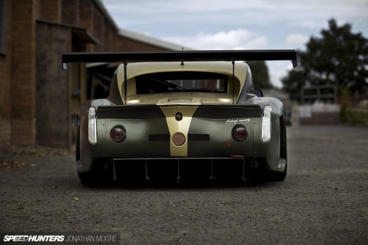 Photo shoot of the 2009 Morgan Aero 8 GT3 racecar which ran in that year’s FIA GT3&nbsp;Championship